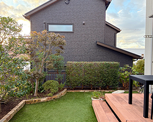 お庭全体のお手入れ後